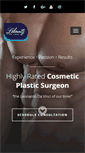 Mobile Screenshot of lebowitzplasticsurgery.com